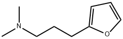 N,N-ジメチル-2-フラン-1-プロパンアミン 化学構造式