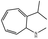 2,4,6-Cycloheptatrien-1-ylamine,2-isopropyl-N-methyl-(8CI) Structure