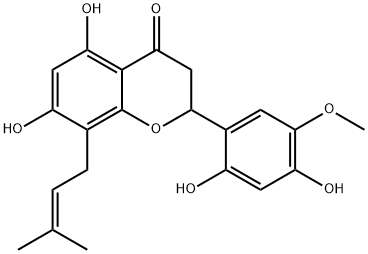 苦参醇W 结构式