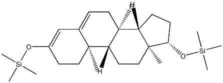 3,17β-Bis(trimethylsiloxy)androsta-3,5-diene Structure