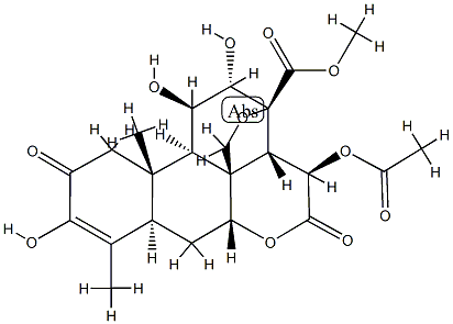 bruceine B Structure