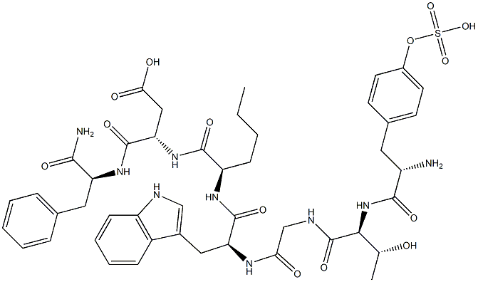 caerulein(4-10), Nle(8)- Structure