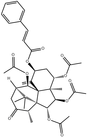 7beta-Acetoxytaxuspine C Structure