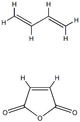 2,5-呋喃二酮与1,3-丁二烯的聚合物,25655-35-0,结构式