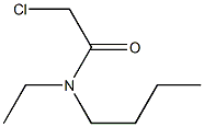 N-butyl-2-chloro-N-ethylacetamide Struktur
