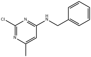 4-Pyrimidinamine, 2-chloro-6-methyl-N-(phenylmethyl)-