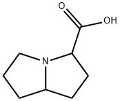 1H-Pyrrolizine-3-carboxylicacid,hexahydro-(7CI,9CI) 结构式