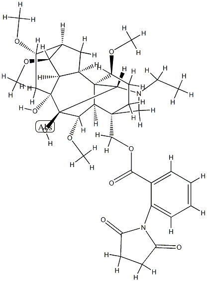 lycaconitine Structure