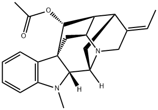 17-Acetoxytetraphyllicine 结构式