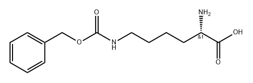 ポリ-Ε-CBZ-L-リシン 化学構造式