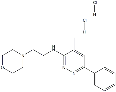 Minaprine dihydrochloride Structure