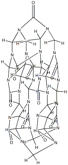 葫芦[5]脲,259886-49-2,结构式