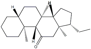 5α-Pregnan-11-one Structure