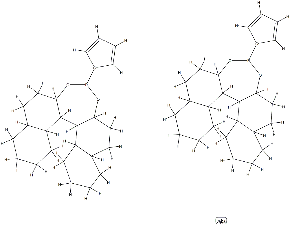 1,1'-BIS((11BS)-DINAPHTHO(2,1-D:1',2'-F& Structure