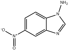 1H-Benzimidazol-1-amine,5-nitro-(9CI) Structure