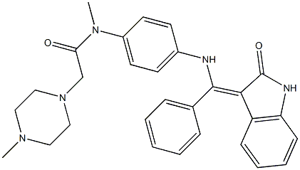 尼达尼布杂质E 结构式