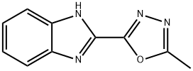 1H-Benzimidazole,2-(5-methyl-1,3,4-oxadiazol-2-yl)-(9CI) Struktur