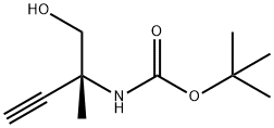 Carbamic acid, [(1R)-1-(hydroxymethyl)-1-methyl-2-propynyl]-, 1,1- Structure