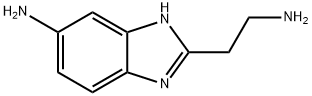 1H-Benzimidazole-2-ethanamine,5-amino-(9CI) Struktur