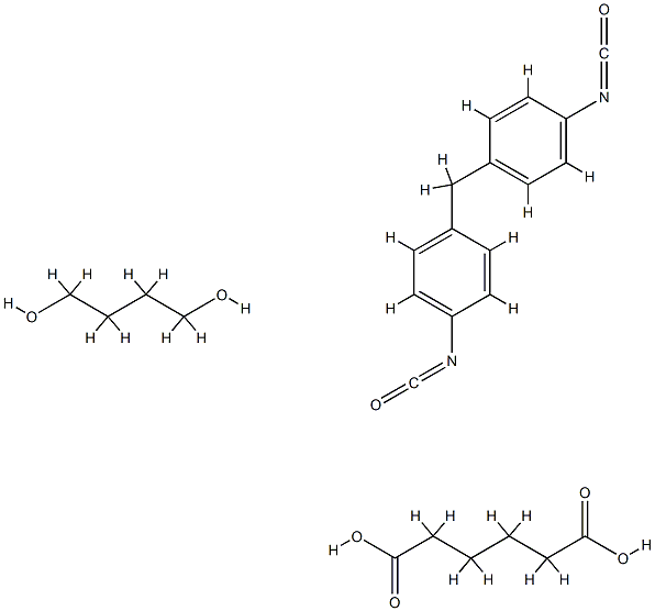 26375-23-5 己二酸与1,4-丁二醇和1,1'-亚甲基双[4-异氰酸根合苯]的聚合物