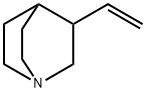 3-Vinyl-1-aza-bicyclo[2.2.2]octane Struktur