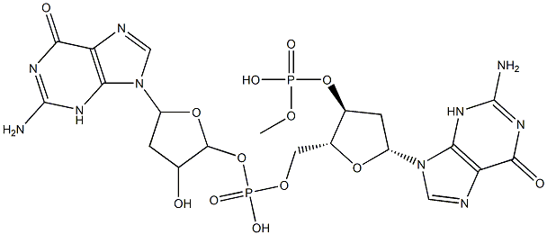 deoxydiguanosine diphosphosphate Struktur