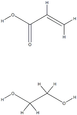 聚乙二醇二丙烯酸酯,26570-48-9,结构式