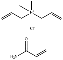 聚季铵盐-7, 26590-05-6, 结构式