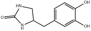 2-Imidazolidinone,4-[(3,4-dihydroxyphenyl)methyl]-(9CI) Struktur