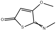 2(5H)-Thiophenone,4-methoxy-5-(methylimino)-(9CI) Structure