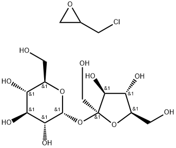 聚蔗糖, 26873-85-8, 结构式