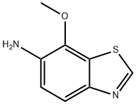 6-Benzothiazolamine,7-methoxy-(9CI) Structure
