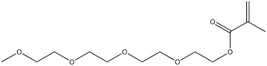 POLY(ETHYLENE GLYCOL) METHYL ETHER METHACRYLATE Structure