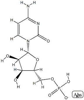 POLYCYTIDYLIC ACID (5') POTASSIUM SALT Structure