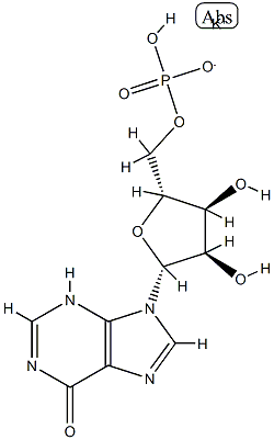 POLYINOSINIC ACID (5') POTASSIUM SALT Structure