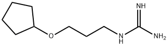 Guanidine,[3-(cyclopentyloxy)propyl]-(7CI,8CI) 结构式