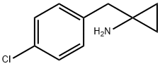 1-(4-クロロベンジル)シクロプロパンアミン HYDROCHLORIDE 化学構造式
