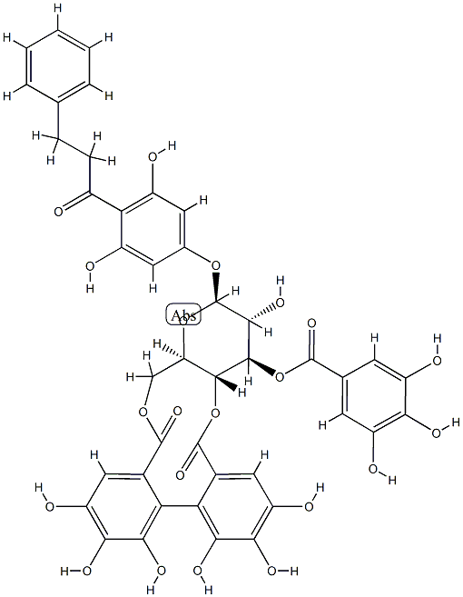 THONNINGIANIN A, 271579-11-4, 结构式