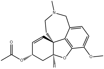 3-EpigalanthaMine acetate Struktur