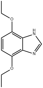 1H-Benzimidazole,4,7-diethoxy-(9CI) Struktur