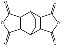 4,8-エタノヘキサヒドロ-1H,3H-ベンゾ[1,2-c:4,5-c']ジフラン-1,3,5,7-テトラオン 化学構造式