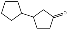 1,1'-ビ(シクロペンチル)-3-オン 化学構造式