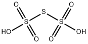 trithionic acid Structure