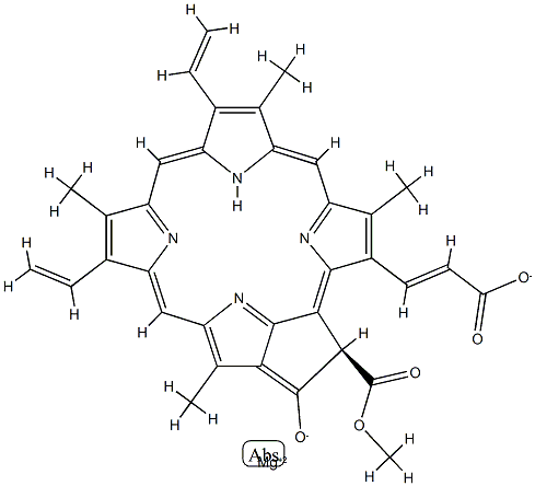 CHLOROPHYLL C2(SH) Structure