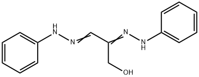 hydroxypyruvaldehyde phenylosazone Struktur