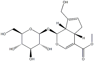 京尼平苷, 27745-20-6, 结构式