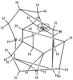 Hexadecahydro-2,10,3a,8a,5,7-(hexane-1,2,3,4,5,6-hexayl)pyrene 结构式