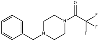 4-苄基-1-(三氟乙酰基)哌嗪 结构式