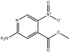 Methyl 2-aMino-5-nitroisonicotinate Struktur