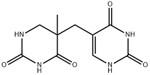 5-thyminyl-5,6-dihydrothymine Structure